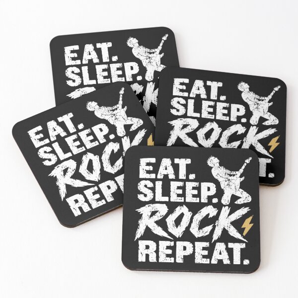 Item preview, Eat Sleep Rock Repeat designed and sold by Muff101Matthew.