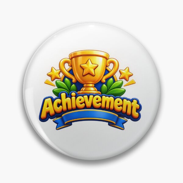 Item preview, Achievement Gold Trophy 3D Motivational  designed and sold by MR4me.