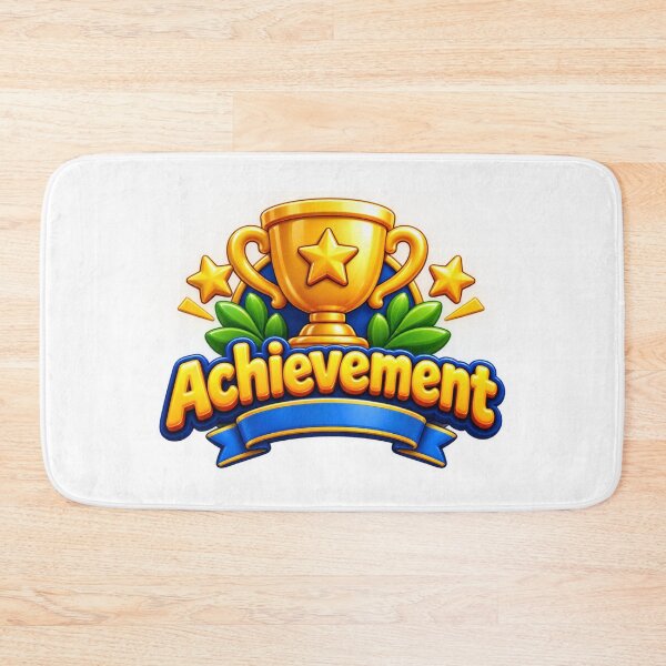 Item preview, Achievement Gold Trophy 3D Motivational  designed and sold by MR4me.