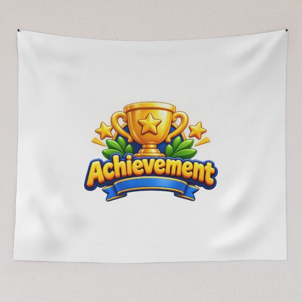 Item preview, Achievement Gold Trophy 3D Motivational  designed and sold by MR4me.