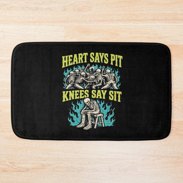 Item preview, Heart Says Pit Knees Say Sit designed and sold by Muff101Matthew.