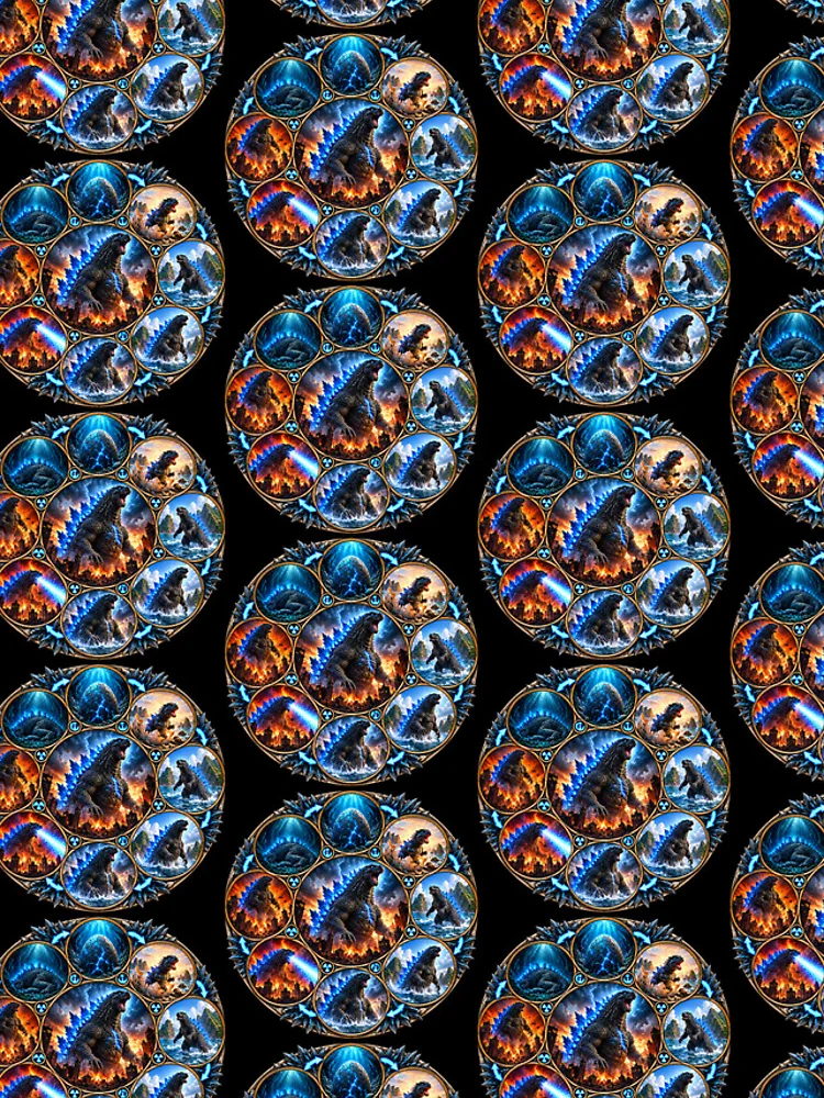 Thumbnail 4 of 4, iPhone Case, Godzilla Life Cycle designed and sold by RabidMoonCrafts.