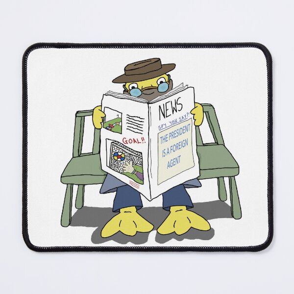 Item preview, The President Is A Foreign Agent designed and sold by Shooz34.