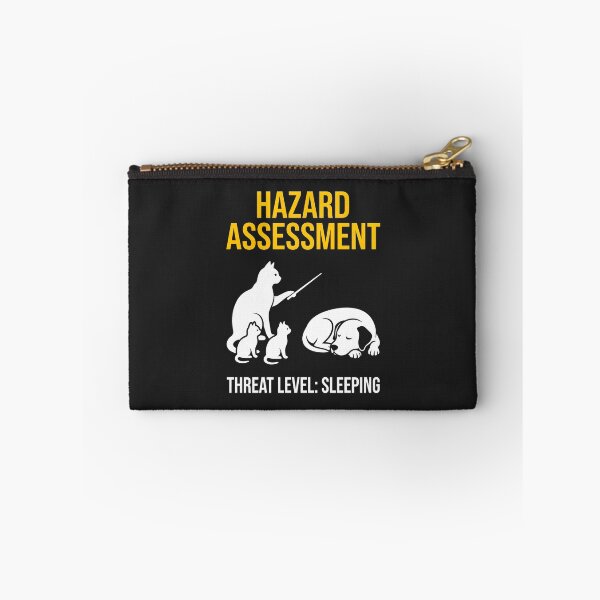 Item preview, Hazard Assessment Threat Level Sleeping designed and sold by SplashTastic.