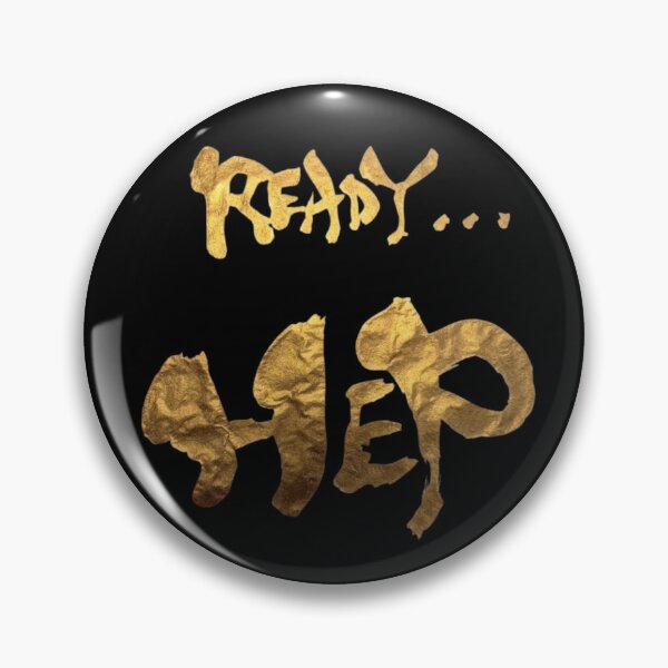Item preview, ⁠Ready HEP Gold Calligraphy Flying Trapeze⁠ designed and sold by noworries-art.