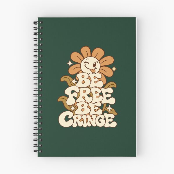 Item preview, Be Free Be Cringe – Retro Floral Edition designed and sold by NOXSCORP.