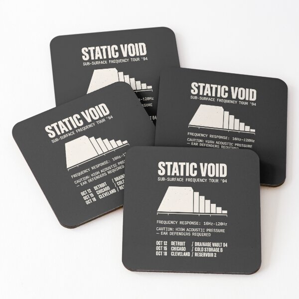 Item preview, Static Void Sub Surface Frequency Tour designed and sold by SplashTastic.