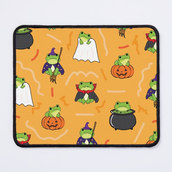 Item preview, Halloween frog doodles designed and sold by fluffyfamcraft.