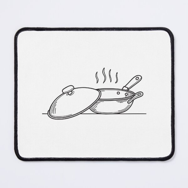 Item preview, A wok close to a pan lid leaning against the wall designed and sold by rasagamastore.