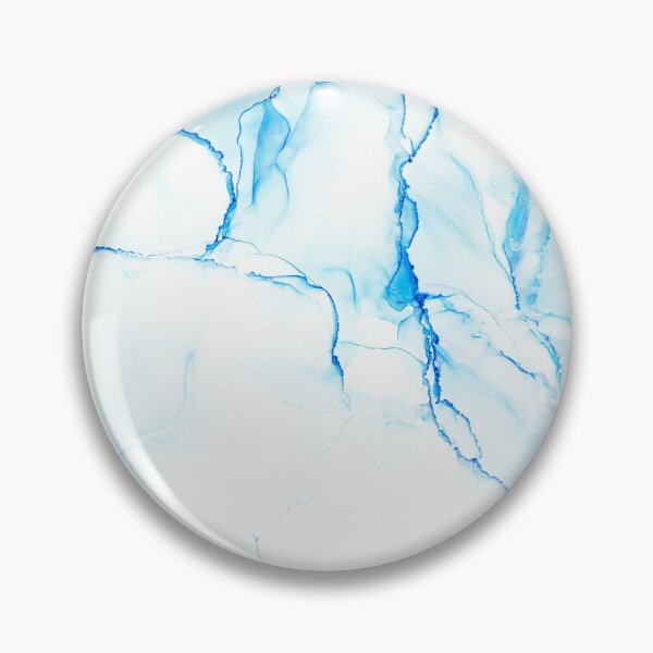Item preview, Blue Ocean Alcohol Ink Abstract Art designed and sold by Elżbieta  Kaps.