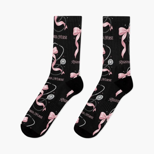 Item preview, Registered Nurse Pink Bow Stethoscope Shirt — Cute Coquette RN Graduation & Nurses Week Gift designed and sold by Luminari Creations.