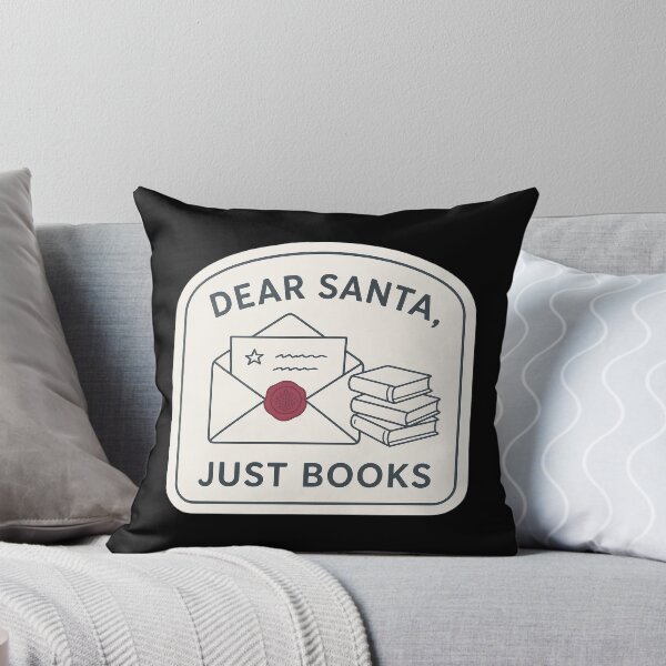 Item preview, Dear Santa Just Books - Christmas Book Lover designed and sold by TheCalmEdit.