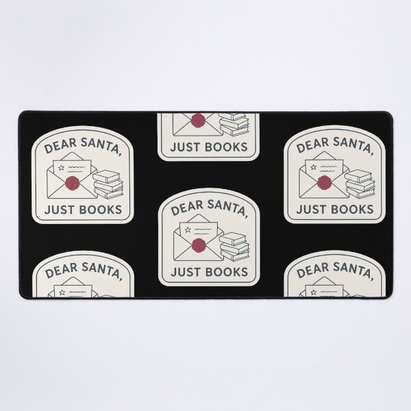 Item preview, Dear Santa Just Books - Christmas Book Lover designed and sold by TheCalmEdit.