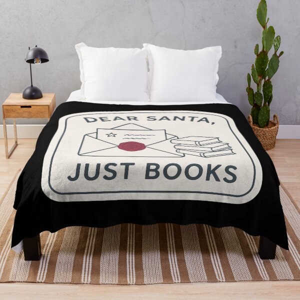 Item preview, Dear Santa Just Books - Christmas Book Lover designed and sold by TheCalmEdit.