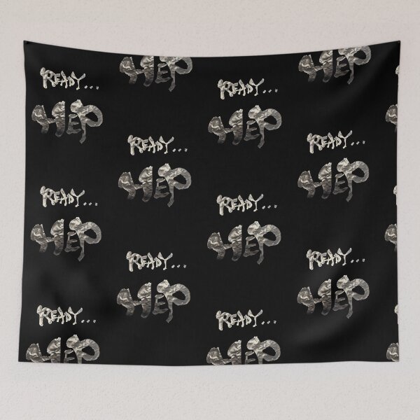 Item preview, Ready HEP Silver Calligraphy Flying Trapeze designed and sold by noworries-art.