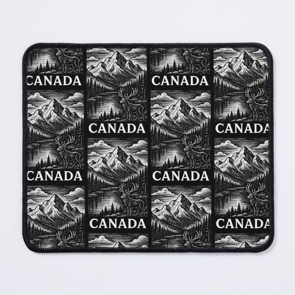 Item preview, Canada Linocut Style  designed and sold by Thistle-TShop.