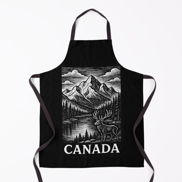 Item preview, Canada Linocut Style designed and sold by Thistle-TShop.