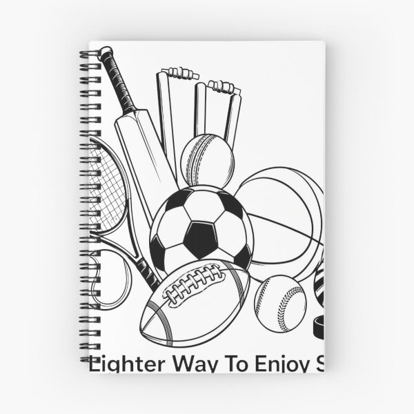 Item preview, THE LIGHTER WAY TO ENJOY SPORTS designed and sold by AllRoundTees.