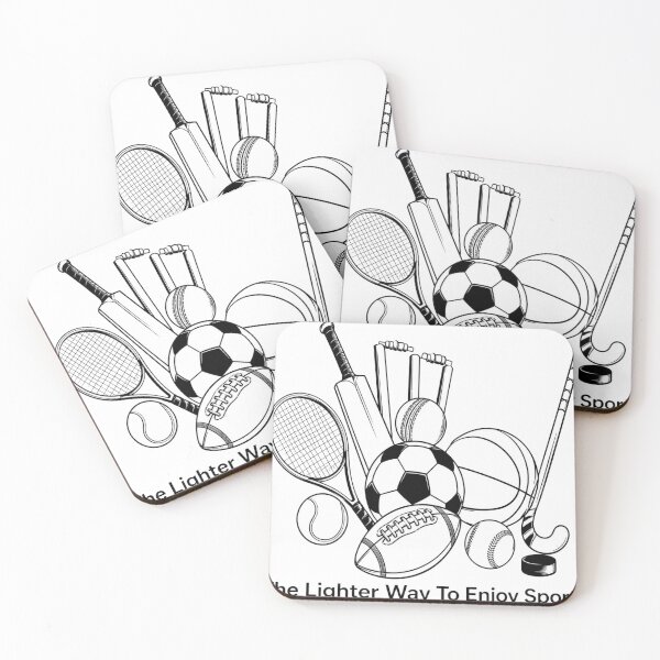 Item preview, THE LIGHTER WAY TO ENJOY SPORTS designed and sold by AllRoundTees.