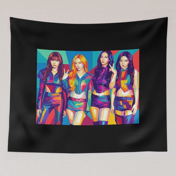 Item preview, Aespa pop art designed and sold by Zamziri.
