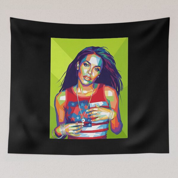 Item preview, Aaliyah pop art designed and sold by Zamziri.