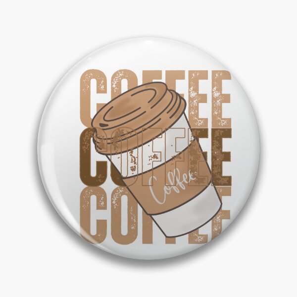 Item preview, Coffee Lover Takeaway Cup Vintage Typography Design designed and sold by Appu6667.