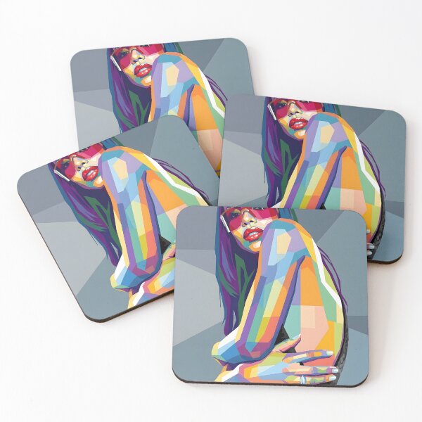 Item preview, Aaliyah pop art designed and sold by Zamziri.