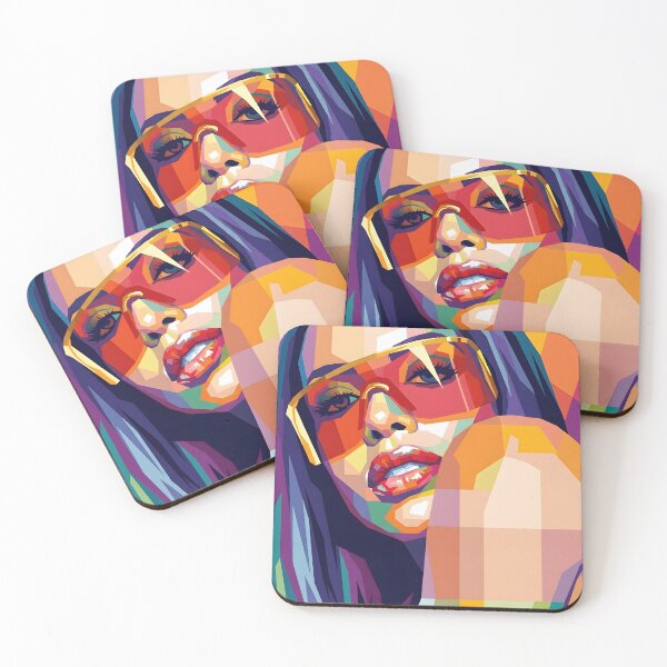 Item preview, Aaliyah pop art designed and sold by Zamziri.