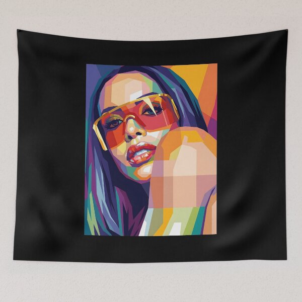 Item preview, Aaliyah pop art designed and sold by Zamziri.