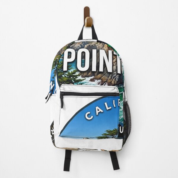 Item preview, Point Lobos California Emerald Cove Round Badge Sticker designed and sold by DetourDgn.