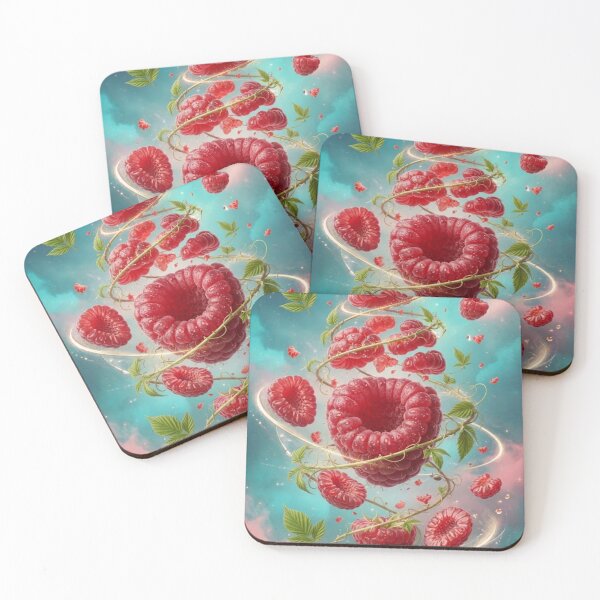 Item preview, Surreal raspberry in zero gravity designed and sold by Axokris.