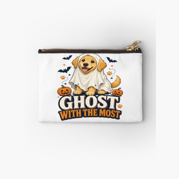 Item preview, Ghost With the Most – Golden Retriever Halloween designed and sold by ClaussShop.