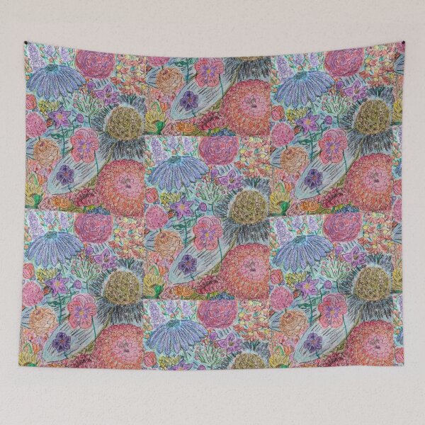Item preview, The flower garden designed and sold by aanchal17s.