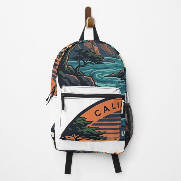 Item preview, Point Lobos California Retro Cypress Vintage Badge Sticker designed and sold by DetourDgn.