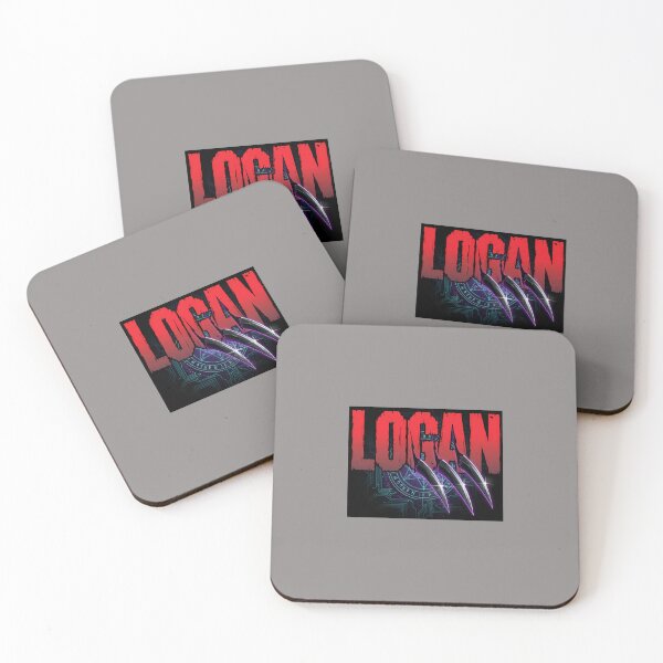 Item preview, LOGAN Claw Slash Gritty Text T-Shirt-90 designed and sold by HagenTrampe.