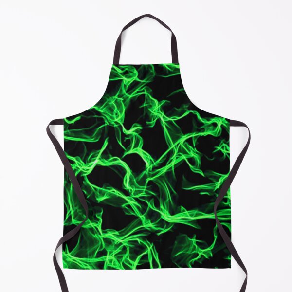 Item preview, Green Glowing Abstract Fire designed and sold by Ameliatra Design.