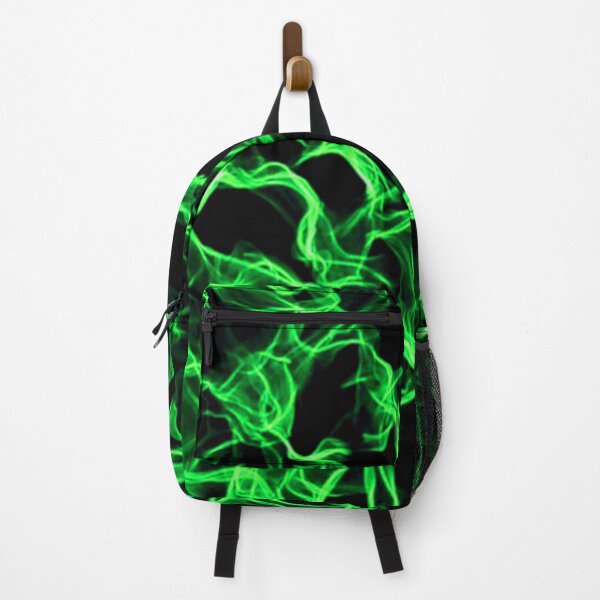 Item preview, Green Glowing Abstract Fire designed and sold by Ameliatra Design.