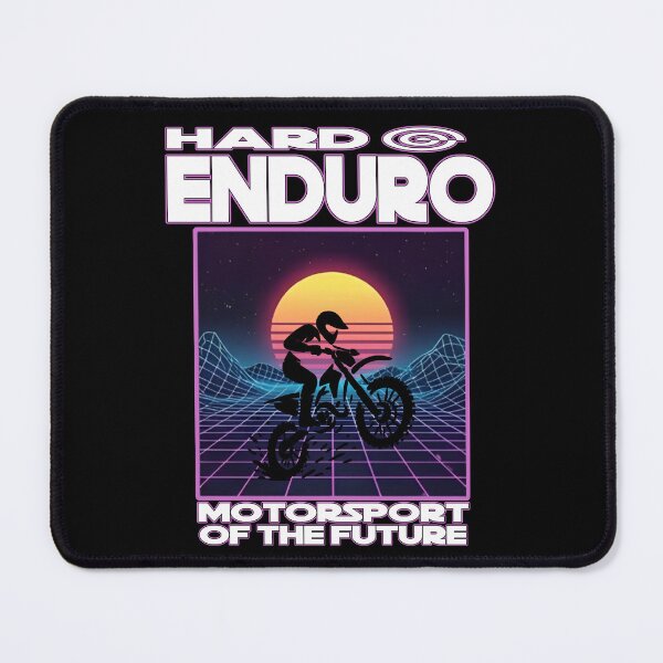 Item preview, Hard Enduro Motorsport Of The Future Retro Synthwave Extreme Motorcycle Motorsports designed and sold by Jt41.
