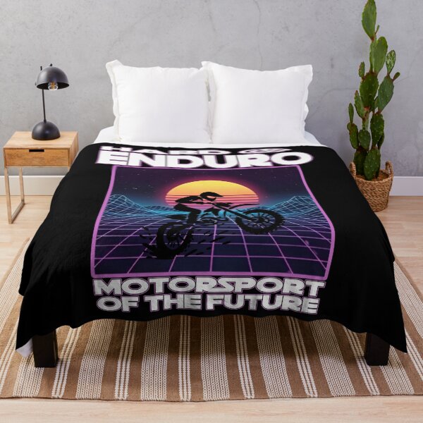 Item preview, Hard Enduro Motorsport Of The Future Retro Synthwave Extreme Motorcycle Motorsports designed and sold by Jt41.