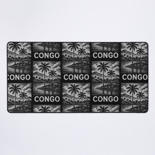 Item preview, Congo Linocut Style  designed and sold by Thistle-TShop.