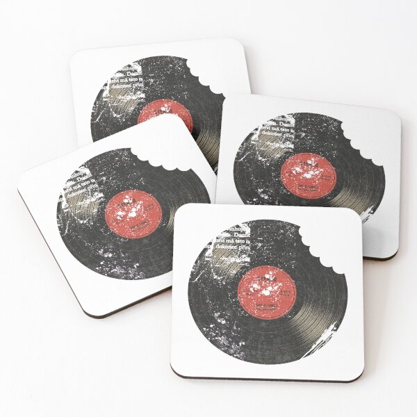 Item preview, Vinyl Cookie Bite – Funny Retro Record designed and sold by Nacho Average Designs.