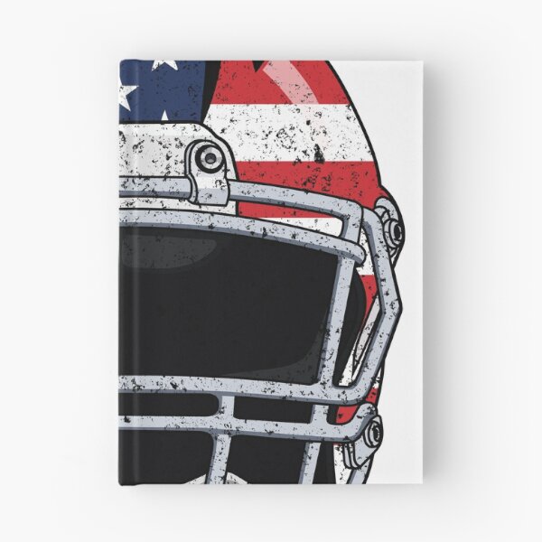 Item preview, Vintage American Flag Football Helmet - Retro Gridiron designed and sold by Marshallamoakohene.