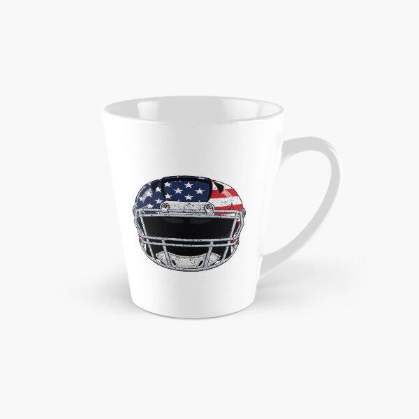 Item preview, Vintage American Flag Football Helmet - Retro Gridiron designed and sold by Marshallamoakohene.