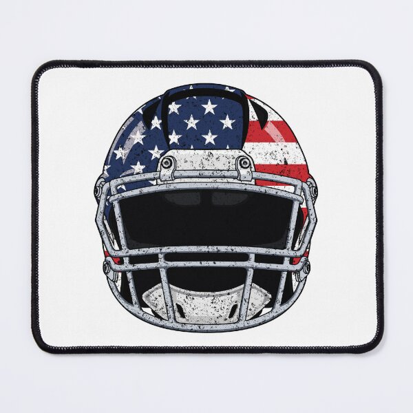 Item preview, Vintage American Flag Football Helmet - Retro Gridiron designed and sold by Marshallamoakohene.