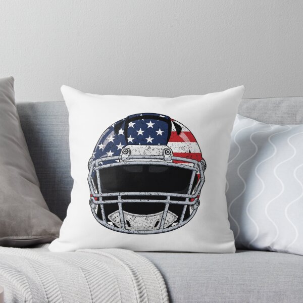 Item preview, Vintage American Flag Football Helmet - Retro Gridiron designed and sold by Marshallamoakohene.