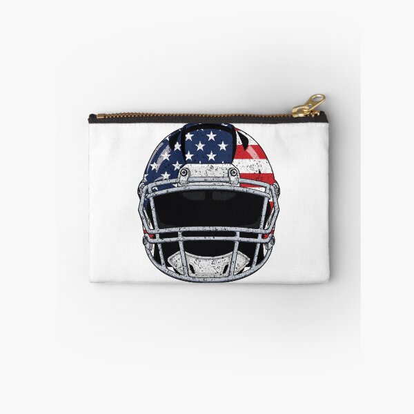 Item preview, Vintage American Flag Football Helmet - Retro Gridiron designed and sold by Marshallamoakohene.