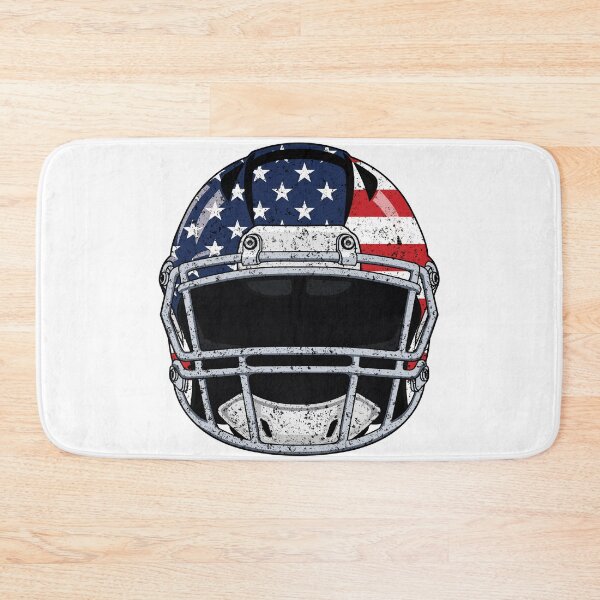 Item preview, Vintage American Flag Football Helmet - Retro Gridiron designed and sold by Marshallamoakohene.