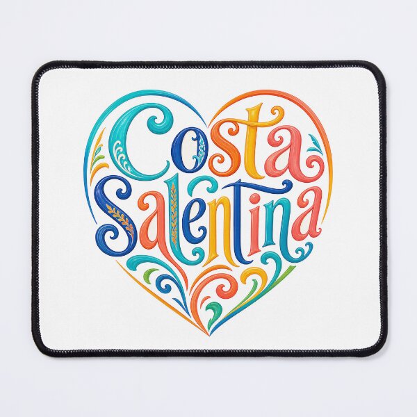 Item preview, Costa Salentina Heart Lettering designed and sold by Beyond Destinations.