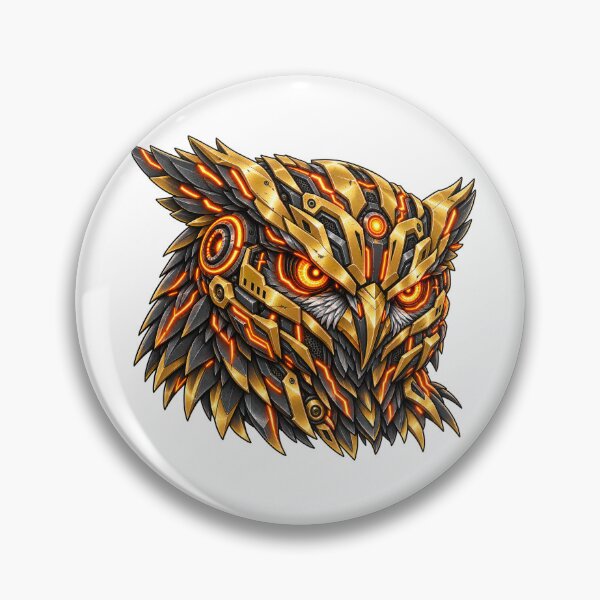 Item preview, Cyberpunk Quantum Cybercore Owl V2 Art designed and sold by RiteshCenter .