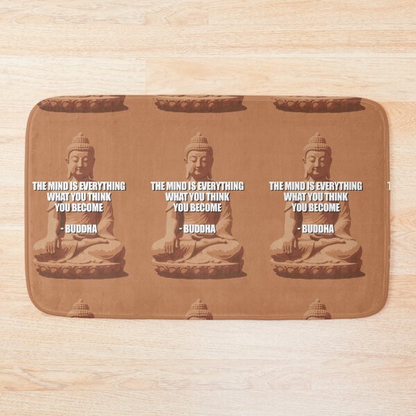 Item preview, Buddha, quote, The mind is everything what you think you become designed and sold by 4gottenlore.